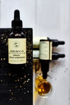 SERUM C + E odnowa olejkowo - witaminowa geranium&szałwia